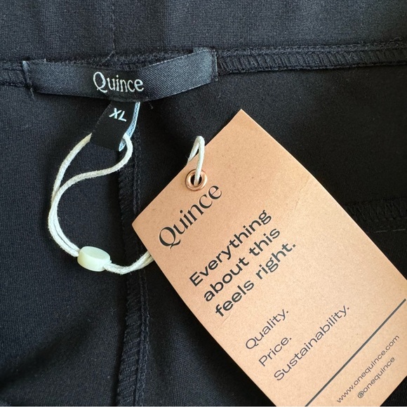 Quince Ultra-Stretch Ponte Straight Leg Pant - Picture 9 of 10